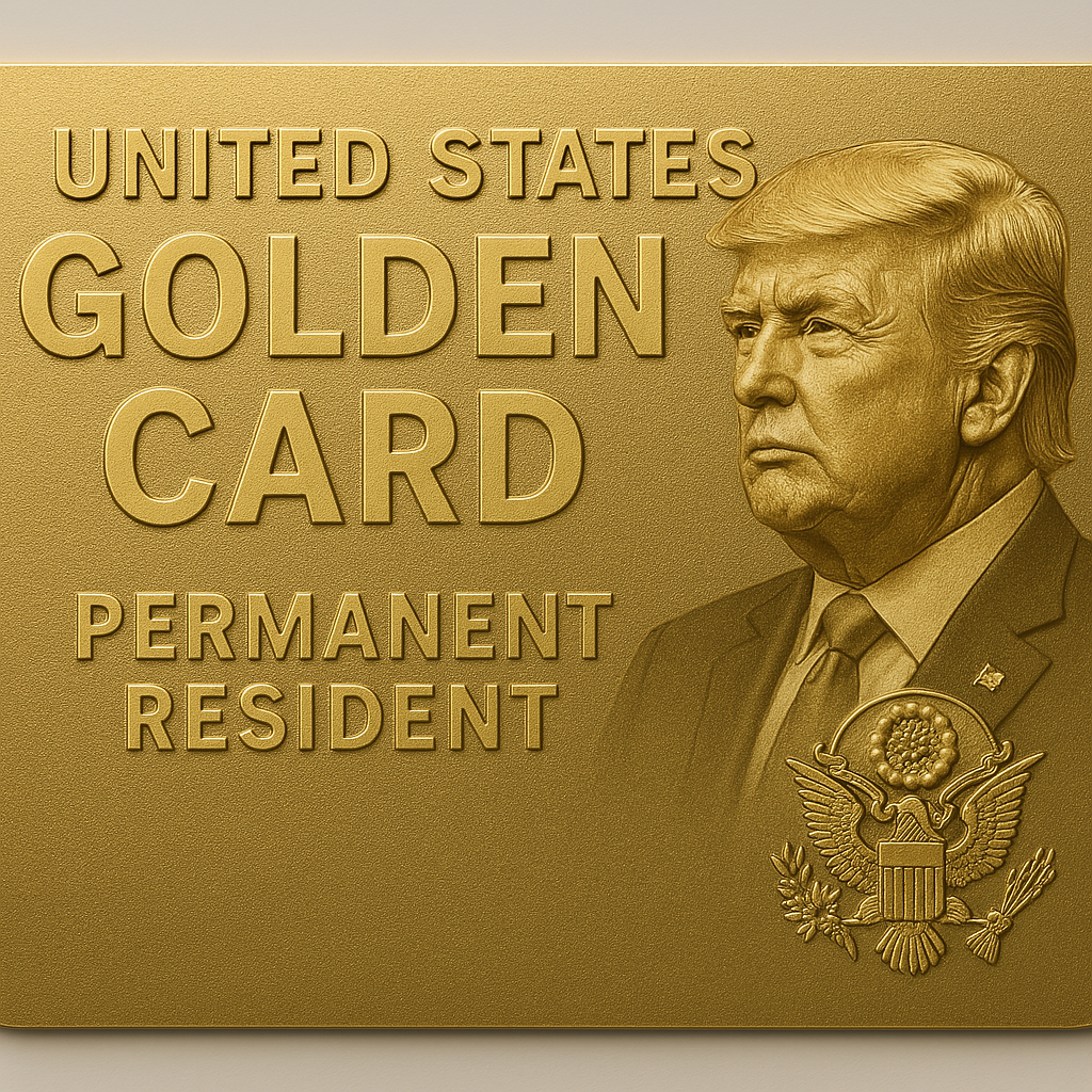 tarjeta dorada trump